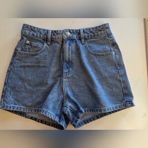 Princess Polly Blue Denim Women's Shorts, Size 6